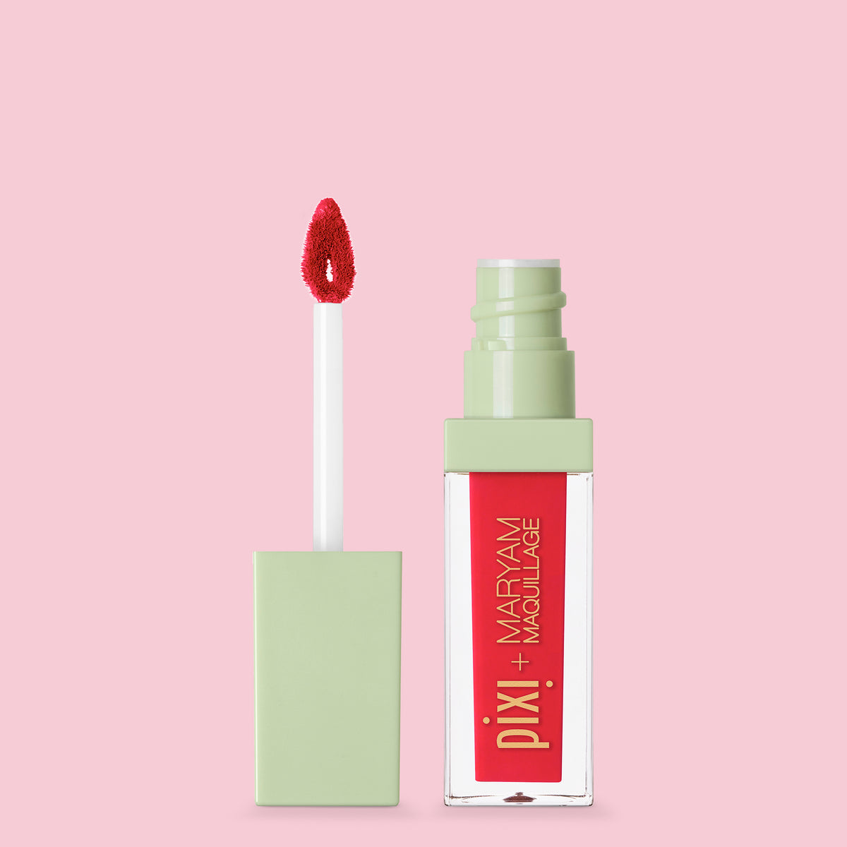 Pixi + Maryam Maquillage MatteLast Liquid Lip Fiesta Red open product