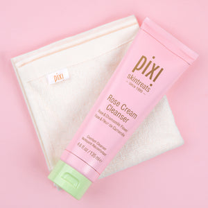 Face Cloth with Rose Cream Cleanser